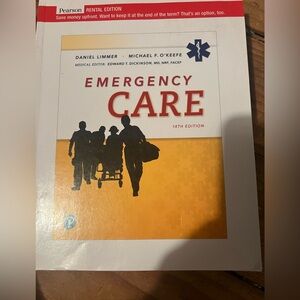 Emt book Emergency Care